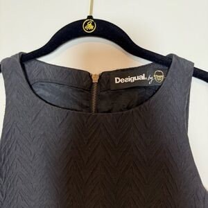 Desigual Charcoal Sleeveless Dress